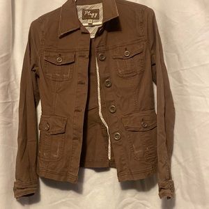Plugg Brown jacket size Small